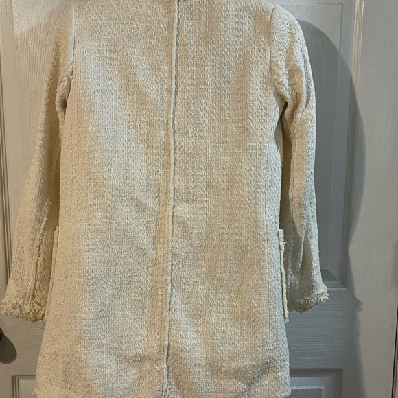 Zara Textured Cream Blazer - Picture 3 of 7